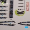 KELIK K72132 UH-2C SEASPRITE - interior 3D decals for Clear Prop kit 1/72